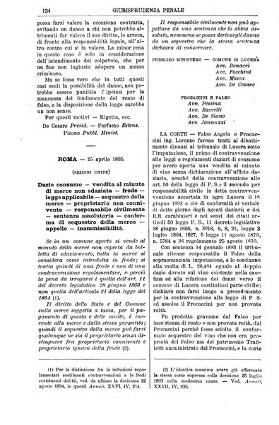 Annali della giurisprudenza italiana raccolta generale delle decisioni delle Corti di cassazione e d'appello in materia civile, criminale, commerciale, di diritto pubblico e amministrativo, e di procedura civile e penale