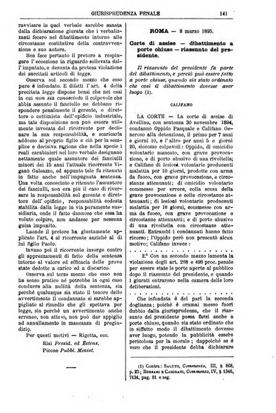 Annali della giurisprudenza italiana raccolta generale delle decisioni delle Corti di cassazione e d'appello in materia civile, criminale, commerciale, di diritto pubblico e amministrativo, e di procedura civile e penale