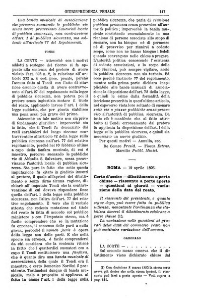 Annali della giurisprudenza italiana raccolta generale delle decisioni delle Corti di cassazione e d'appello in materia civile, criminale, commerciale, di diritto pubblico e amministrativo, e di procedura civile e penale