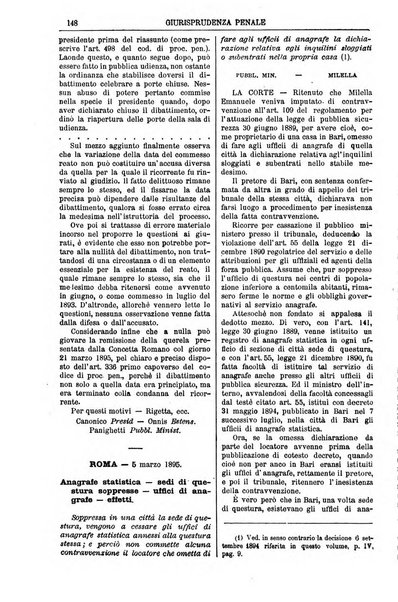 Annali della giurisprudenza italiana raccolta generale delle decisioni delle Corti di cassazione e d'appello in materia civile, criminale, commerciale, di diritto pubblico e amministrativo, e di procedura civile e penale