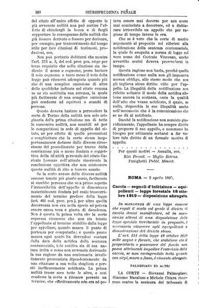 Annali della giurisprudenza italiana raccolta generale delle decisioni delle Corti di cassazione e d'appello in materia civile, criminale, commerciale, di diritto pubblico e amministrativo, e di procedura civile e penale