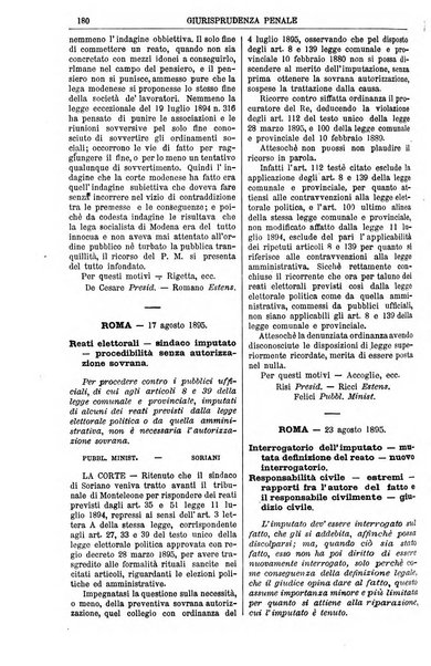 Annali della giurisprudenza italiana raccolta generale delle decisioni delle Corti di cassazione e d'appello in materia civile, criminale, commerciale, di diritto pubblico e amministrativo, e di procedura civile e penale