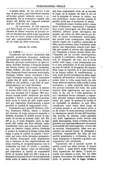 Annali della giurisprudenza italiana raccolta generale delle decisioni delle Corti di cassazione e d'appello in materia civile, criminale, commerciale, di diritto pubblico e amministrativo, e di procedura civile e penale