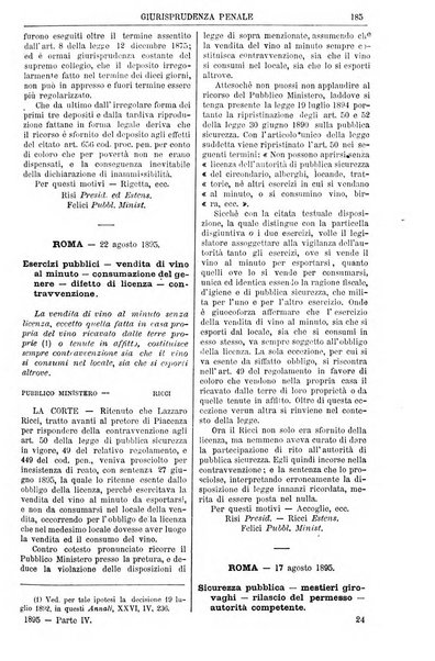 Annali della giurisprudenza italiana raccolta generale delle decisioni delle Corti di cassazione e d'appello in materia civile, criminale, commerciale, di diritto pubblico e amministrativo, e di procedura civile e penale