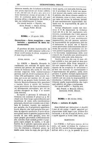 Annali della giurisprudenza italiana raccolta generale delle decisioni delle Corti di cassazione e d'appello in materia civile, criminale, commerciale, di diritto pubblico e amministrativo, e di procedura civile e penale