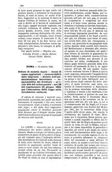 Annali della giurisprudenza italiana raccolta generale delle decisioni delle Corti di cassazione e d'appello in materia civile, criminale, commerciale, di diritto pubblico e amministrativo, e di procedura civile e penale