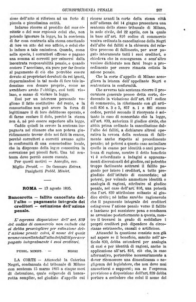 Annali della giurisprudenza italiana raccolta generale delle decisioni delle Corti di cassazione e d'appello in materia civile, criminale, commerciale, di diritto pubblico e amministrativo, e di procedura civile e penale