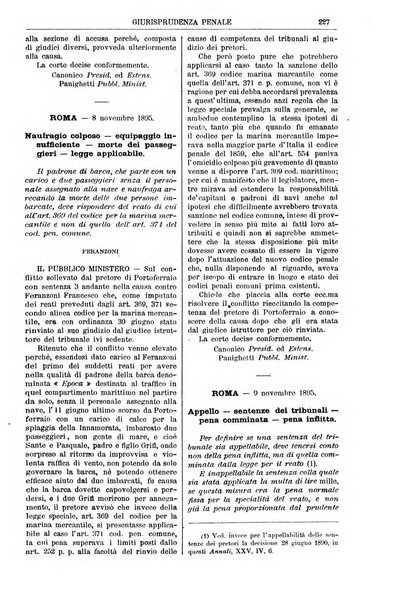 Annali della giurisprudenza italiana raccolta generale delle decisioni delle Corti di cassazione e d'appello in materia civile, criminale, commerciale, di diritto pubblico e amministrativo, e di procedura civile e penale