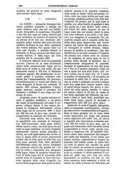 Annali della giurisprudenza italiana raccolta generale delle decisioni delle Corti di cassazione e d'appello in materia civile, criminale, commerciale, di diritto pubblico e amministrativo, e di procedura civile e penale