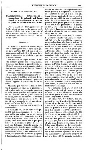 Annali della giurisprudenza italiana raccolta generale delle decisioni delle Corti di cassazione e d'appello in materia civile, criminale, commerciale, di diritto pubblico e amministrativo, e di procedura civile e penale