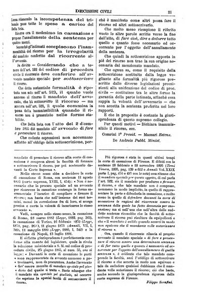 Annali della giurisprudenza italiana raccolta generale delle decisioni delle Corti di cassazione e d'appello in materia civile, criminale, commerciale, di diritto pubblico e amministrativo, e di procedura civile e penale