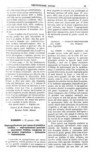 Annali della giurisprudenza italiana raccolta generale delle decisioni delle Corti di cassazione e d'appello in materia civile, criminale, commerciale, di diritto pubblico e amministrativo, e di procedura civile e penale