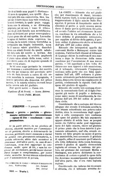 Annali della giurisprudenza italiana raccolta generale delle decisioni delle Corti di cassazione e d'appello in materia civile, criminale, commerciale, di diritto pubblico e amministrativo, e di procedura civile e penale