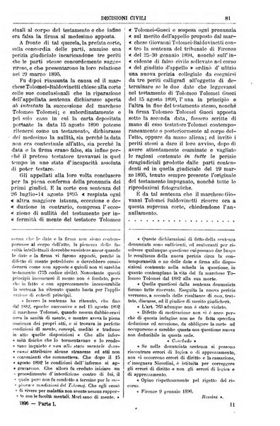 Annali della giurisprudenza italiana raccolta generale delle decisioni delle Corti di cassazione e d'appello in materia civile, criminale, commerciale, di diritto pubblico e amministrativo, e di procedura civile e penale