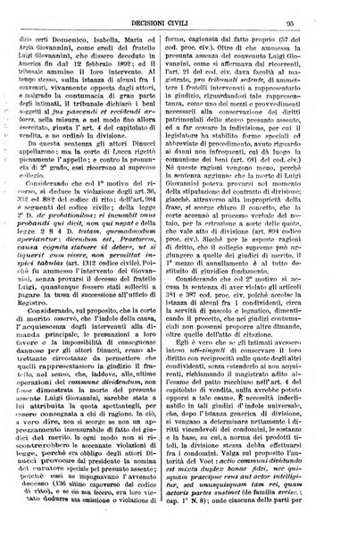 Annali della giurisprudenza italiana raccolta generale delle decisioni delle Corti di cassazione e d'appello in materia civile, criminale, commerciale, di diritto pubblico e amministrativo, e di procedura civile e penale