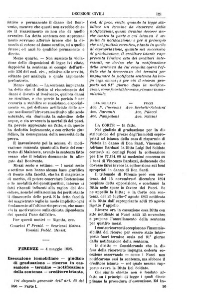 Annali della giurisprudenza italiana raccolta generale delle decisioni delle Corti di cassazione e d'appello in materia civile, criminale, commerciale, di diritto pubblico e amministrativo, e di procedura civile e penale