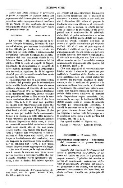 Annali della giurisprudenza italiana raccolta generale delle decisioni delle Corti di cassazione e d'appello in materia civile, criminale, commerciale, di diritto pubblico e amministrativo, e di procedura civile e penale