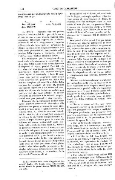 Annali della giurisprudenza italiana raccolta generale delle decisioni delle Corti di cassazione e d'appello in materia civile, criminale, commerciale, di diritto pubblico e amministrativo, e di procedura civile e penale