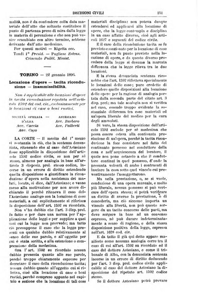 Annali della giurisprudenza italiana raccolta generale delle decisioni delle Corti di cassazione e d'appello in materia civile, criminale, commerciale, di diritto pubblico e amministrativo, e di procedura civile e penale