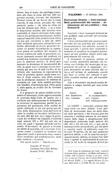 Annali della giurisprudenza italiana raccolta generale delle decisioni delle Corti di cassazione e d'appello in materia civile, criminale, commerciale, di diritto pubblico e amministrativo, e di procedura civile e penale