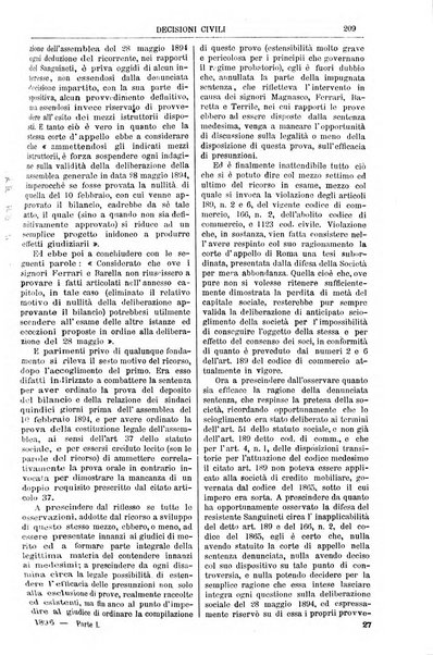 Annali della giurisprudenza italiana raccolta generale delle decisioni delle Corti di cassazione e d'appello in materia civile, criminale, commerciale, di diritto pubblico e amministrativo, e di procedura civile e penale