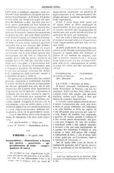 Annali della giurisprudenza italiana raccolta generale delle decisioni delle Corti di cassazione e d'appello in materia civile, criminale, commerciale, di diritto pubblico e amministrativo, e di procedura civile e penale