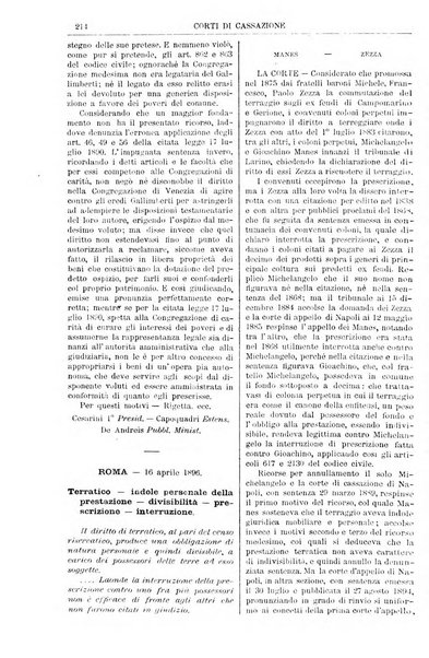 Annali della giurisprudenza italiana raccolta generale delle decisioni delle Corti di cassazione e d'appello in materia civile, criminale, commerciale, di diritto pubblico e amministrativo, e di procedura civile e penale