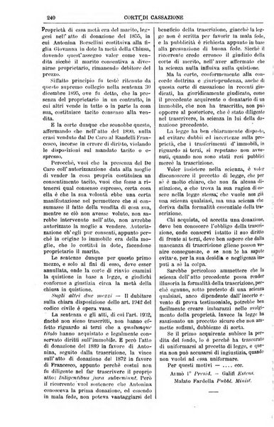 Annali della giurisprudenza italiana raccolta generale delle decisioni delle Corti di cassazione e d'appello in materia civile, criminale, commerciale, di diritto pubblico e amministrativo, e di procedura civile e penale