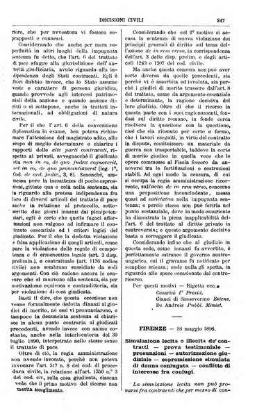 Annali della giurisprudenza italiana raccolta generale delle decisioni delle Corti di cassazione e d'appello in materia civile, criminale, commerciale, di diritto pubblico e amministrativo, e di procedura civile e penale