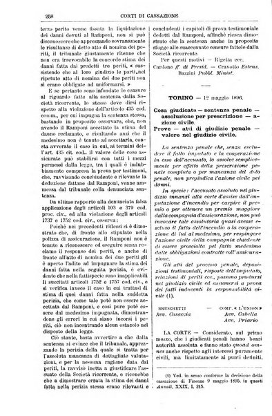 Annali della giurisprudenza italiana raccolta generale delle decisioni delle Corti di cassazione e d'appello in materia civile, criminale, commerciale, di diritto pubblico e amministrativo, e di procedura civile e penale