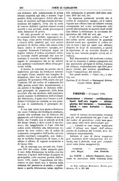 Annali della giurisprudenza italiana raccolta generale delle decisioni delle Corti di cassazione e d'appello in materia civile, criminale, commerciale, di diritto pubblico e amministrativo, e di procedura civile e penale