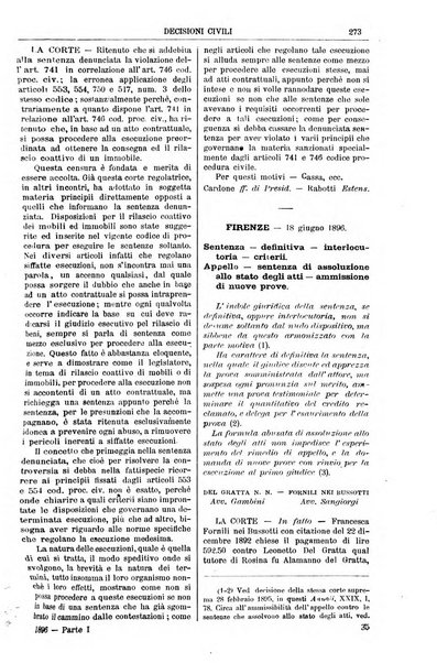 Annali della giurisprudenza italiana raccolta generale delle decisioni delle Corti di cassazione e d'appello in materia civile, criminale, commerciale, di diritto pubblico e amministrativo, e di procedura civile e penale