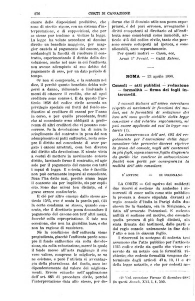 Annali della giurisprudenza italiana raccolta generale delle decisioni delle Corti di cassazione e d'appello in materia civile, criminale, commerciale, di diritto pubblico e amministrativo, e di procedura civile e penale