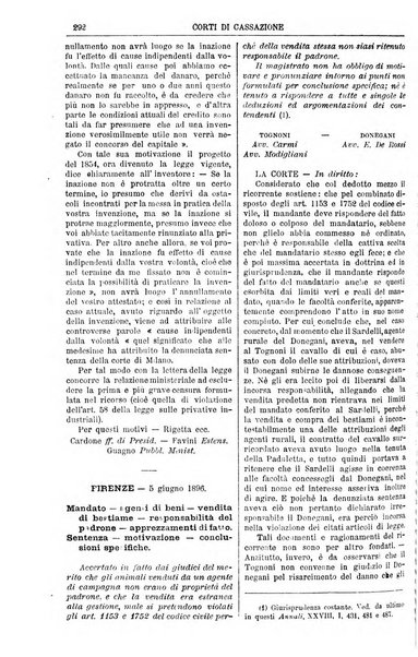 Annali della giurisprudenza italiana raccolta generale delle decisioni delle Corti di cassazione e d'appello in materia civile, criminale, commerciale, di diritto pubblico e amministrativo, e di procedura civile e penale