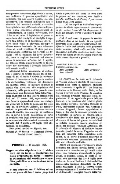 Annali della giurisprudenza italiana raccolta generale delle decisioni delle Corti di cassazione e d'appello in materia civile, criminale, commerciale, di diritto pubblico e amministrativo, e di procedura civile e penale