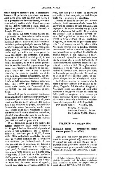 Annali della giurisprudenza italiana raccolta generale delle decisioni delle Corti di cassazione e d'appello in materia civile, criminale, commerciale, di diritto pubblico e amministrativo, e di procedura civile e penale