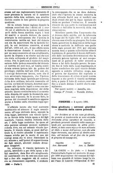 Annali della giurisprudenza italiana raccolta generale delle decisioni delle Corti di cassazione e d'appello in materia civile, criminale, commerciale, di diritto pubblico e amministrativo, e di procedura civile e penale