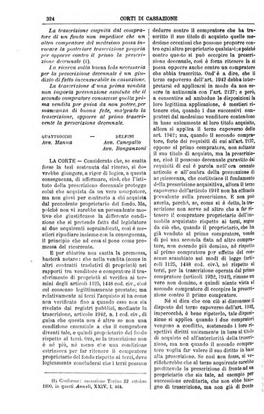 Annali della giurisprudenza italiana raccolta generale delle decisioni delle Corti di cassazione e d'appello in materia civile, criminale, commerciale, di diritto pubblico e amministrativo, e di procedura civile e penale