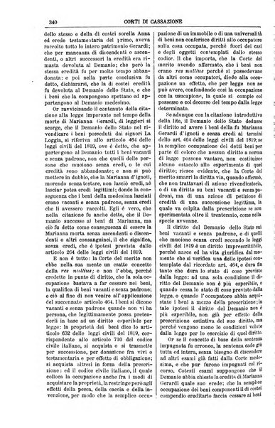 Annali della giurisprudenza italiana raccolta generale delle decisioni delle Corti di cassazione e d'appello in materia civile, criminale, commerciale, di diritto pubblico e amministrativo, e di procedura civile e penale