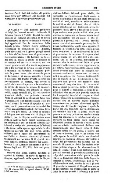 Annali della giurisprudenza italiana raccolta generale delle decisioni delle Corti di cassazione e d'appello in materia civile, criminale, commerciale, di diritto pubblico e amministrativo, e di procedura civile e penale