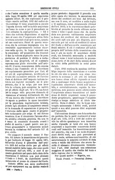 Annali della giurisprudenza italiana raccolta generale delle decisioni delle Corti di cassazione e d'appello in materia civile, criminale, commerciale, di diritto pubblico e amministrativo, e di procedura civile e penale