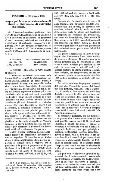 Annali della giurisprudenza italiana raccolta generale delle decisioni delle Corti di cassazione e d'appello in materia civile, criminale, commerciale, di diritto pubblico e amministrativo, e di procedura civile e penale