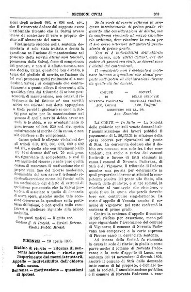 Annali della giurisprudenza italiana raccolta generale delle decisioni delle Corti di cassazione e d'appello in materia civile, criminale, commerciale, di diritto pubblico e amministrativo, e di procedura civile e penale