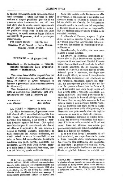 Annali della giurisprudenza italiana raccolta generale delle decisioni delle Corti di cassazione e d'appello in materia civile, criminale, commerciale, di diritto pubblico e amministrativo, e di procedura civile e penale