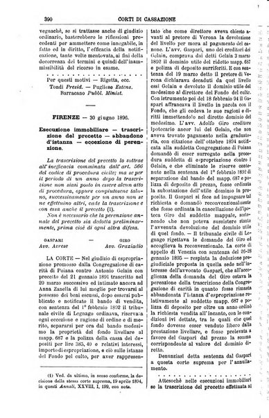 Annali della giurisprudenza italiana raccolta generale delle decisioni delle Corti di cassazione e d'appello in materia civile, criminale, commerciale, di diritto pubblico e amministrativo, e di procedura civile e penale