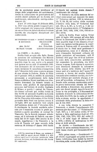 Annali della giurisprudenza italiana raccolta generale delle decisioni delle Corti di cassazione e d'appello in materia civile, criminale, commerciale, di diritto pubblico e amministrativo, e di procedura civile e penale