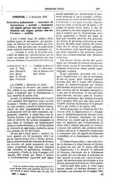 Annali della giurisprudenza italiana raccolta generale delle decisioni delle Corti di cassazione e d'appello in materia civile, criminale, commerciale, di diritto pubblico e amministrativo, e di procedura civile e penale