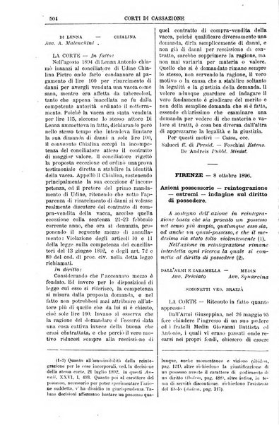 Annali della giurisprudenza italiana raccolta generale delle decisioni delle Corti di cassazione e d'appello in materia civile, criminale, commerciale, di diritto pubblico e amministrativo, e di procedura civile e penale