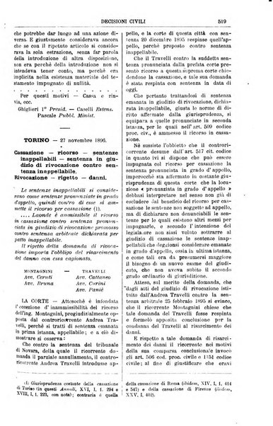 Annali della giurisprudenza italiana raccolta generale delle decisioni delle Corti di cassazione e d'appello in materia civile, criminale, commerciale, di diritto pubblico e amministrativo, e di procedura civile e penale