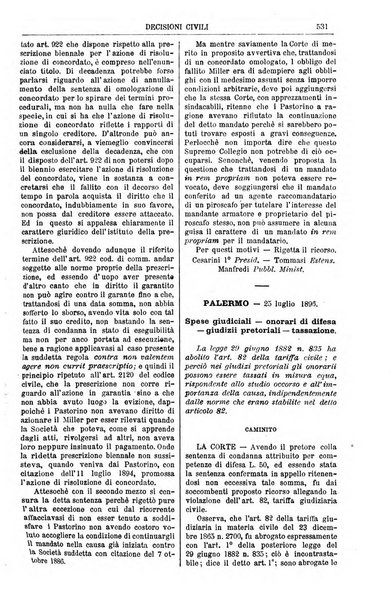 Annali della giurisprudenza italiana raccolta generale delle decisioni delle Corti di cassazione e d'appello in materia civile, criminale, commerciale, di diritto pubblico e amministrativo, e di procedura civile e penale